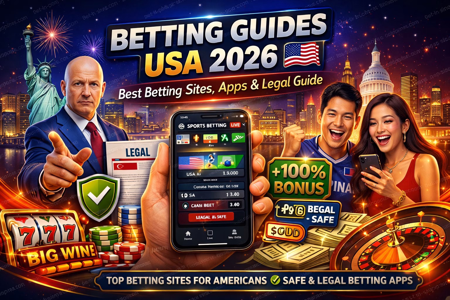 Betting Guides USA 2026 US Best Betting Sites, Apps & Legal Guide